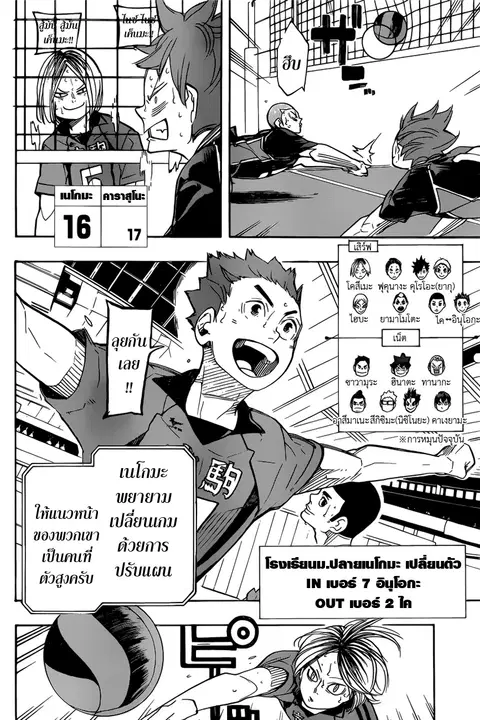 Haikyuu!! ตอนที่ 322 หน้า 7