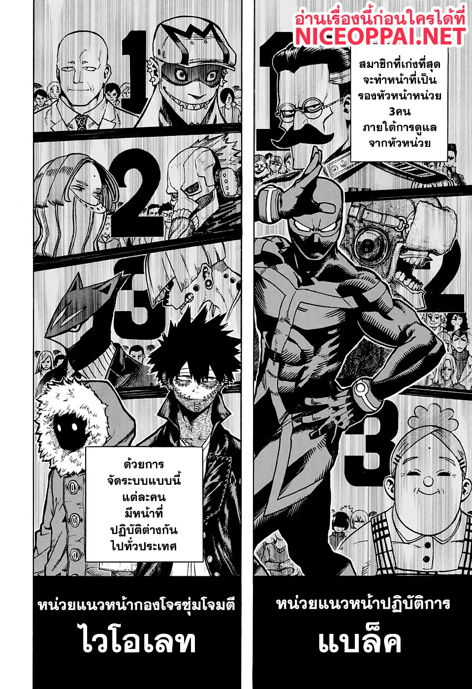 Boku no Hero Academia (My Hero Academia) ตอนที่ 258 หน้า 6