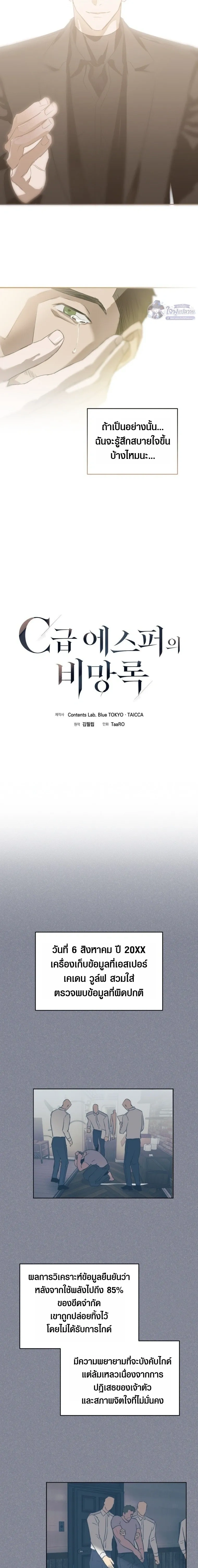 Memoirs of a C-Class Esper – บันทึกความทรงจำของเอสเปอร์ระดับ C ตอนที่ 1 หน้า 3