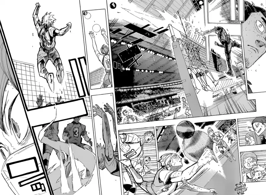 Haikyuu!! ตอนที่ 367 หน้า 10