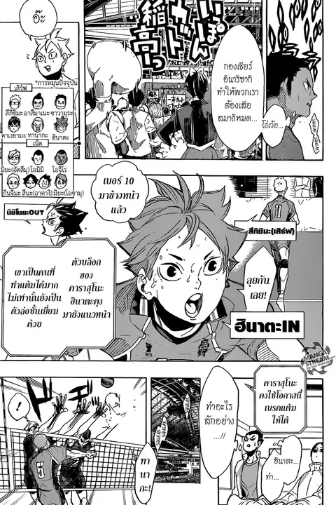 Haikyuu!! ตอนที่ 281 หน้า 6
