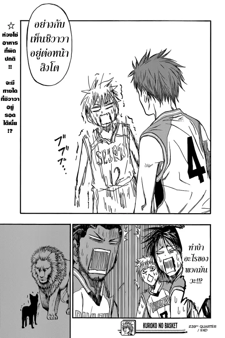 Kuroko no Basuke ตอนที่ 239 หน้า 19