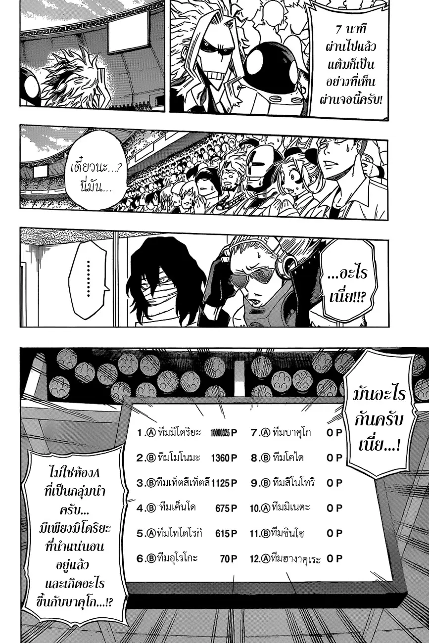 Boku no Hero Academia (My Hero Academia) ตอนที่ 28 หน้า 14