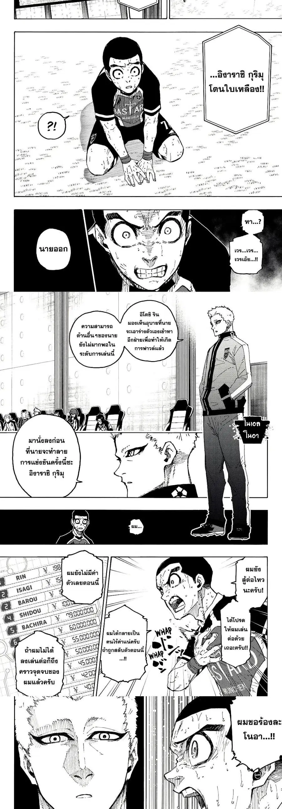 Blue lock ตอนที่ 287 หน้า 8
