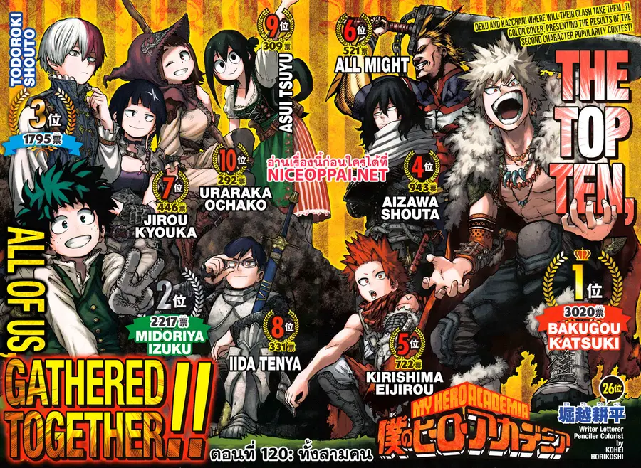 My Hero Academia ตอนที่ 120 หน้า 2