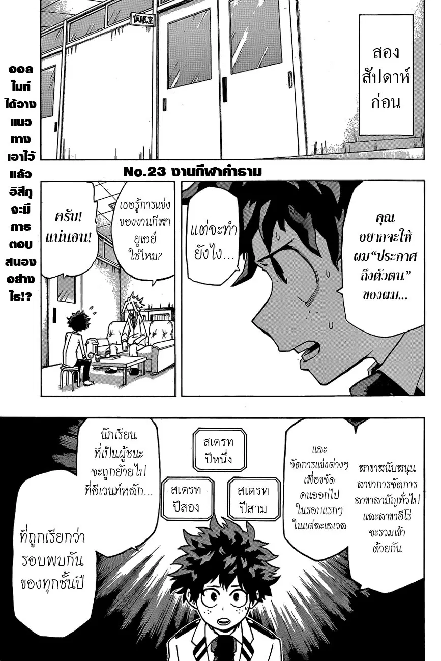 My Hero Academia ตอนที่ 23 หน้า 4