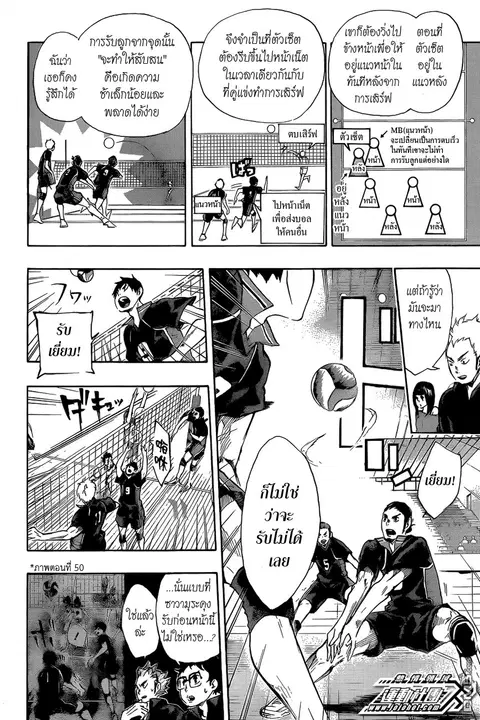 Haikyuu!! ตอนที่ 51 หน้า 8