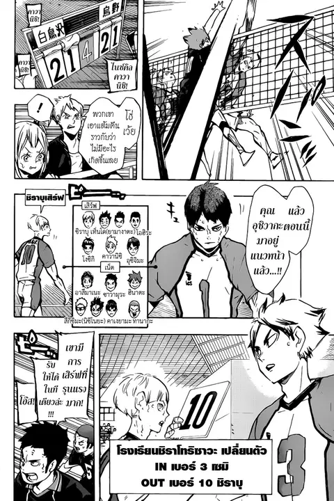 Haikyuu!! ตอนที่ 171 หน้า 8