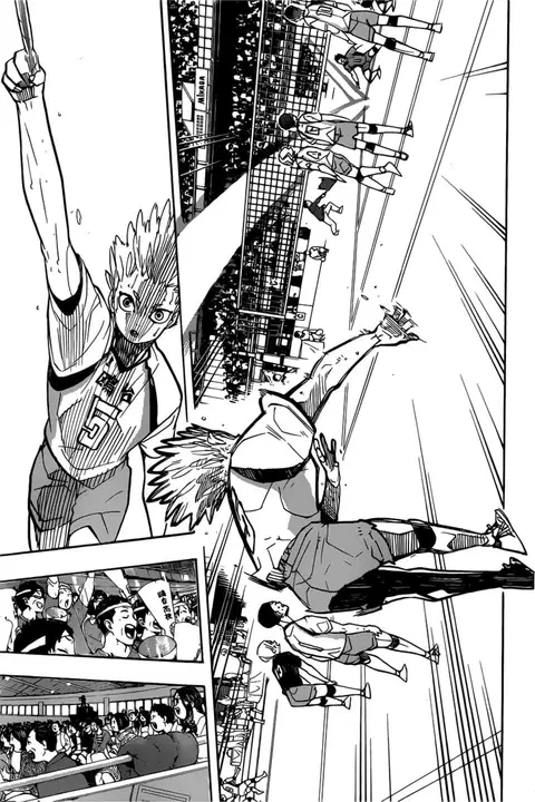 Haikyuu!! ตอนที่ 366 หน้า 9