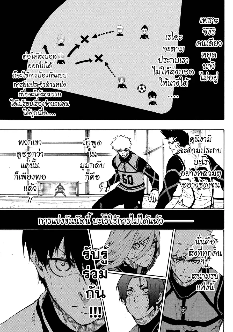 Blue lock ตอนที่ 62 หน้า 6