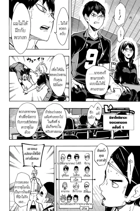 Haikyuu!! ตอนที่ 176 หน้า 6