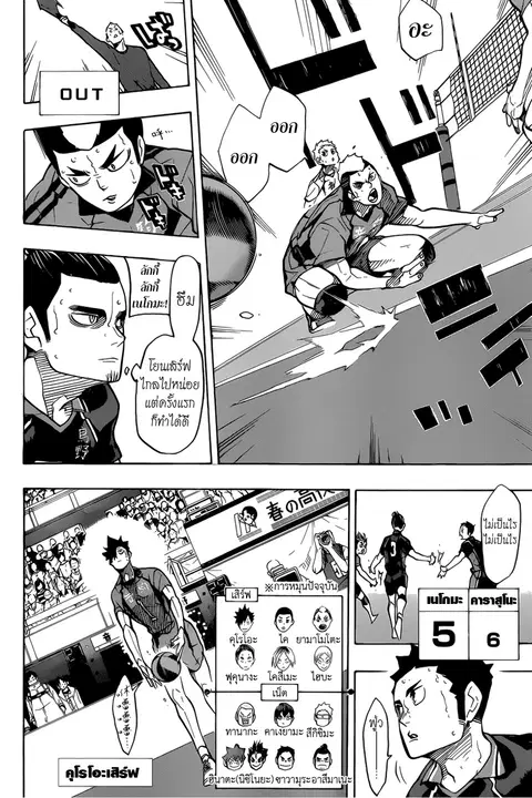 Haikyuu!! ตอนที่ 307 หน้า 4