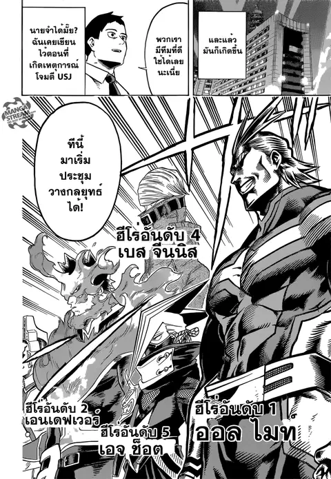 Boku no Hero Academia ตอนที่ 84 หน้า 19