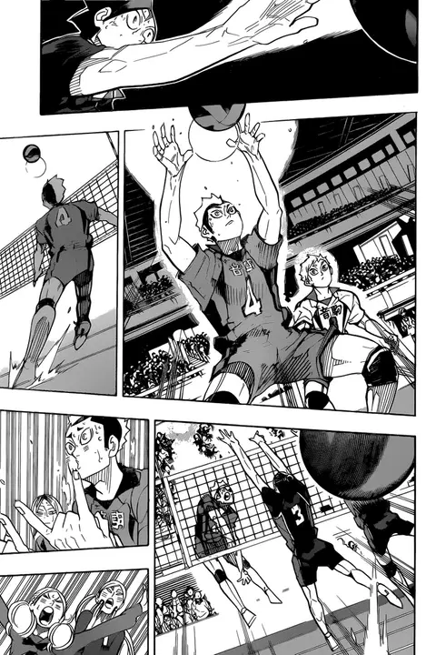 Haikyuu!! ตอนที่ 321 หน้า 9