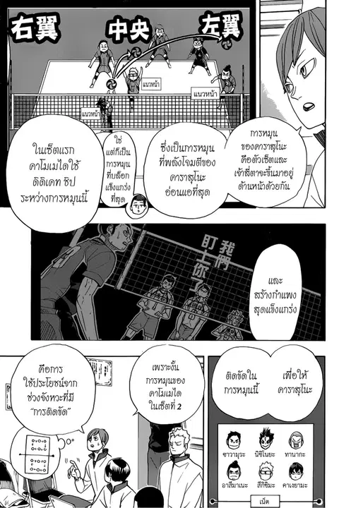 Haikyuu!! ตอนที่ 346 หน้า 15