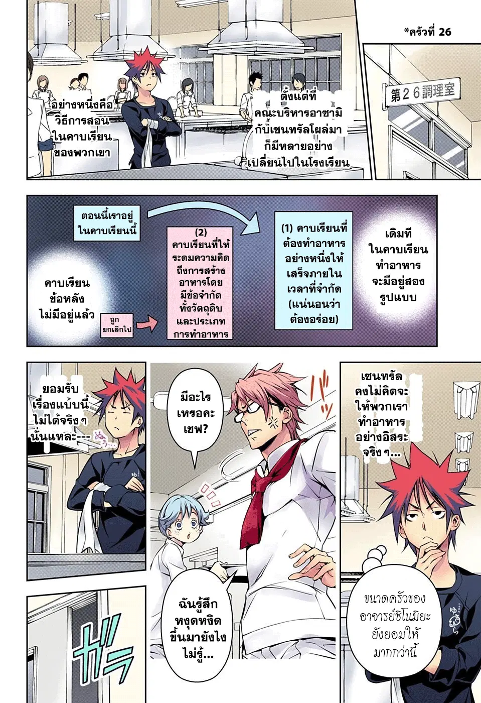 Shokugeki no Soma ตอนที่ 161 หน้า 4
