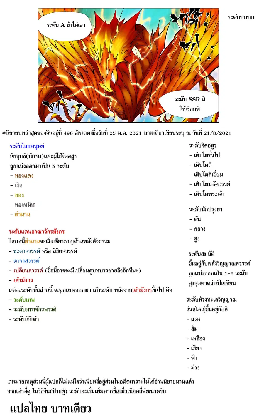 Tales of Demons and Gods ตอนที่ 343 หน้า 21