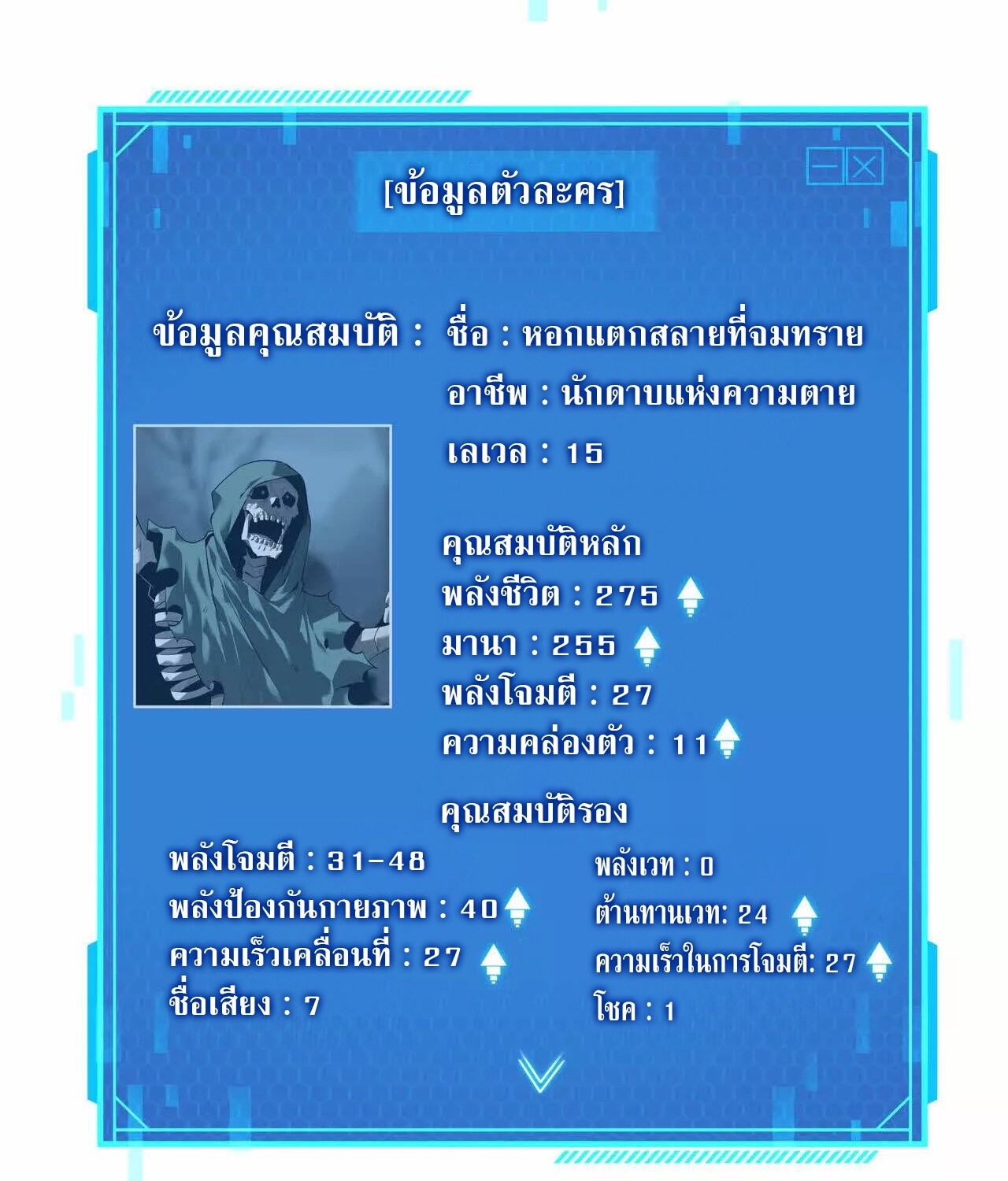 Unparalleled in the Online Gaming World ยอดคน ณ โลกออนไลน์ ตอนที่ 21 หน้า 127