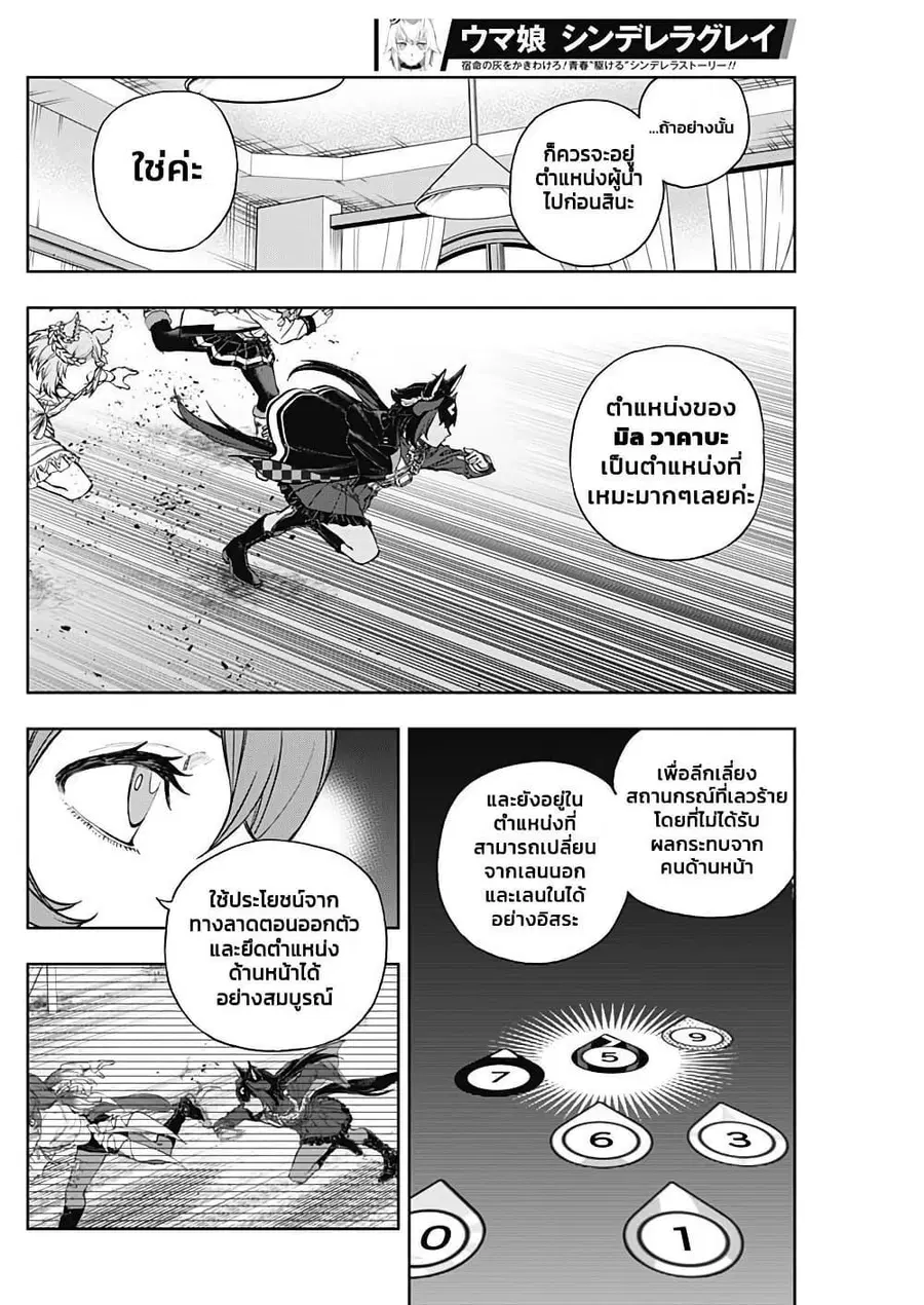 Uma Musume: Cinderella Gray ตอนที่ 166 หน้า 10