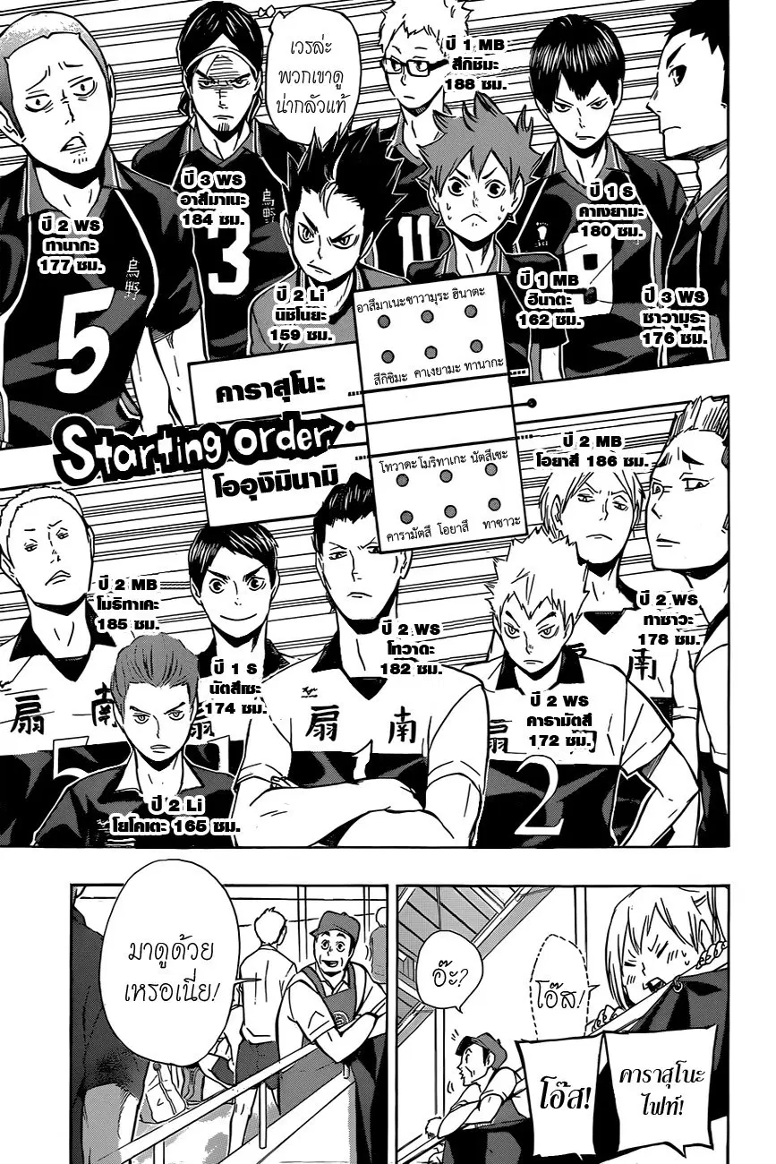 Haikyuu!! ตอนที่ 99 หน้า 15