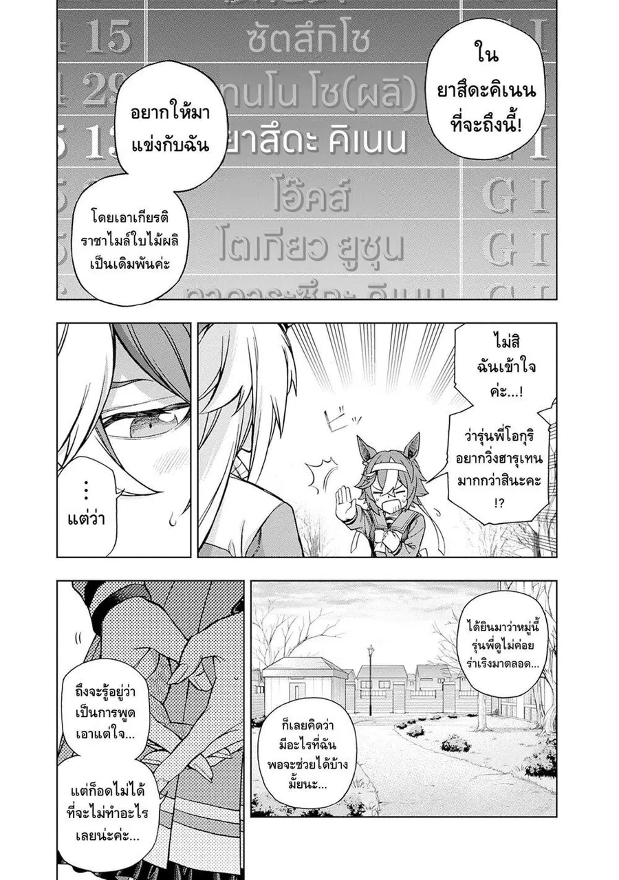 Uma Musume: Cinderella Gray ตอนที่ 148 หน้า 15
