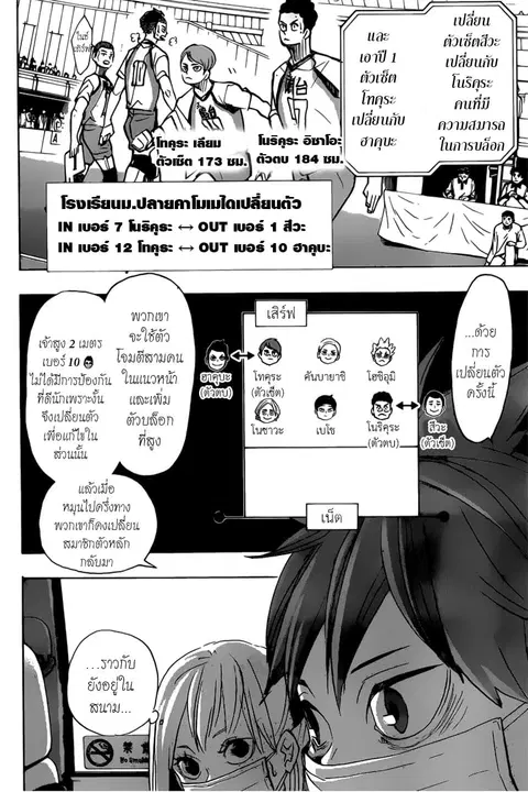 Haikyuu!! ตอนที่ 366 หน้า 11
