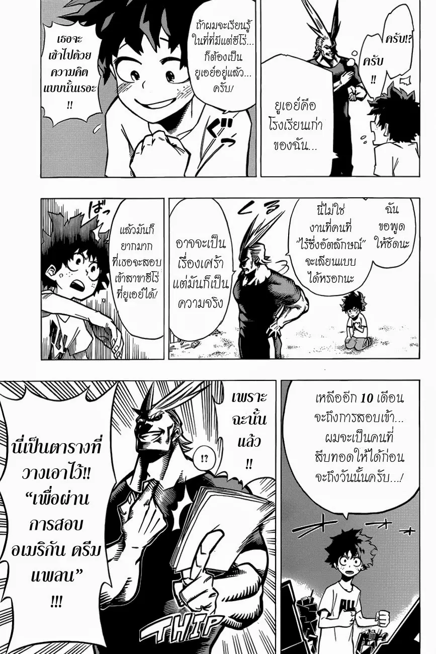 Boku no Hero Academia ตอนที่ 2 หน้า 13
