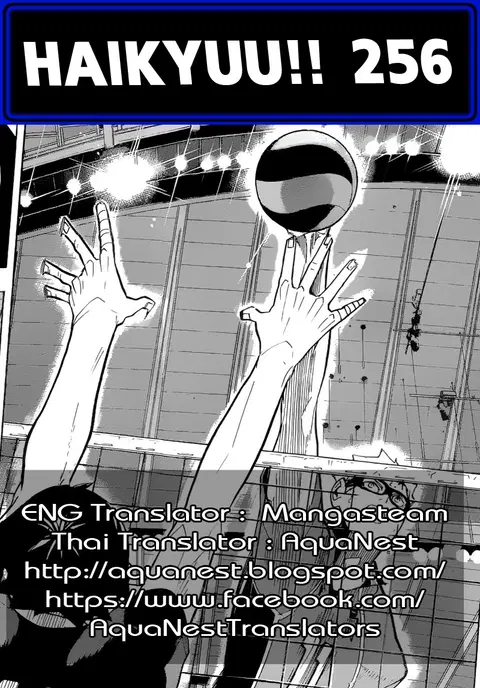 Haikyuu!! ตอนที่ 256 หน้า 19
