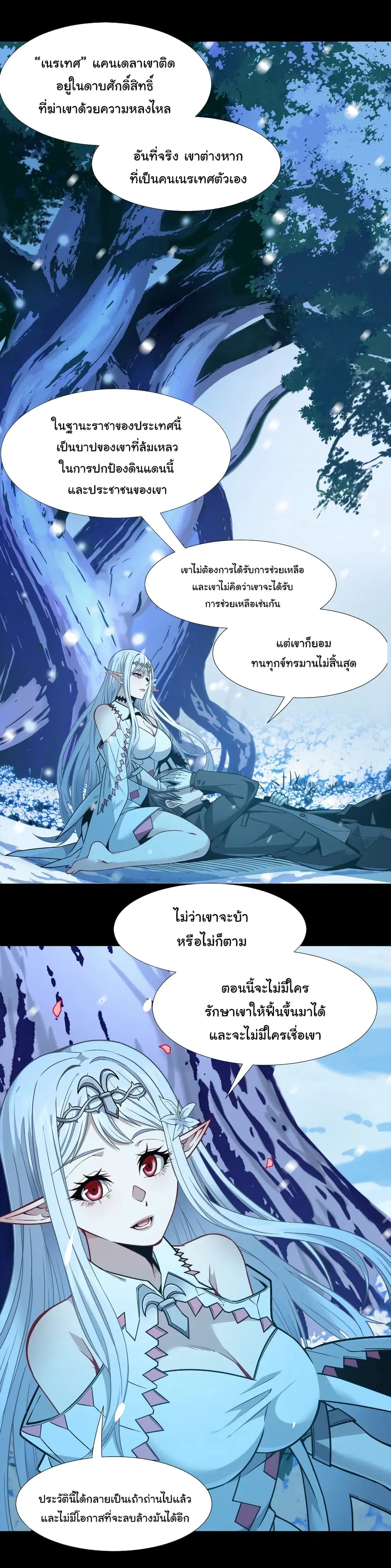 I’m Really Not the Evil God’s Lackey ตอนที่ 56 หน้า 12