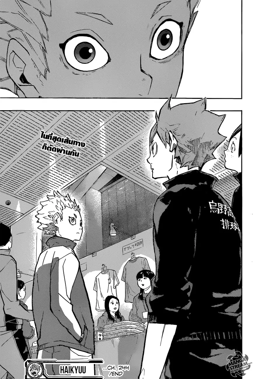 Haikyuu!! ตอนที่ 244 หน้า 19